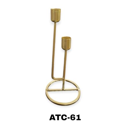 شمعدان ذهبي 2 عين رقم ATC 61