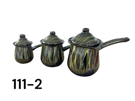 طقم بكارج زينكو 3 قطع رقم 111